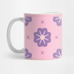 Flower seamless pattern drawing Mug